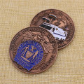 Esmalte de metal personalizado Us Nypd Challenge Coin